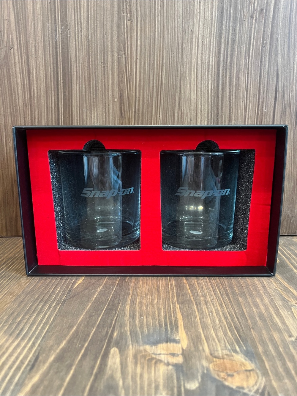 Snap-on Whiskey Glass Set